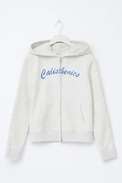 14+ 2 way zip hoodie