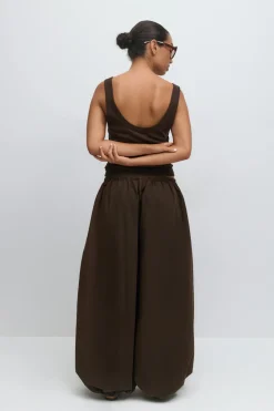 Wide balloon trousers