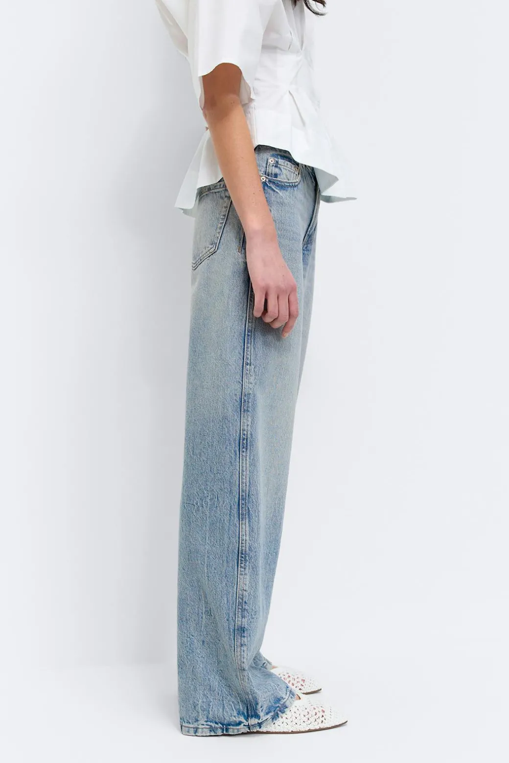 Wide flare jeans