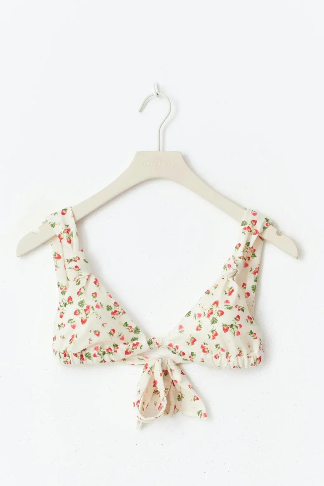 Wide strap bikini top