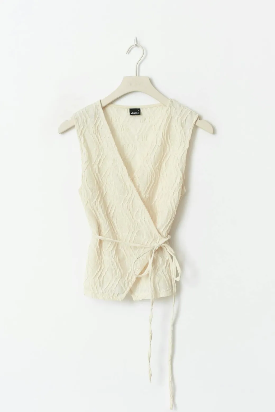 Wrap tie vest