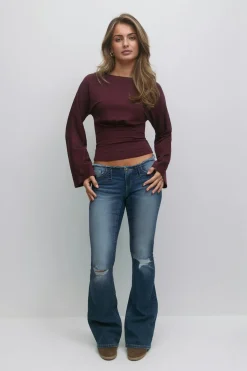 14+ x-tra low cut off jeans