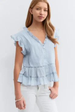 Y boho blouse
