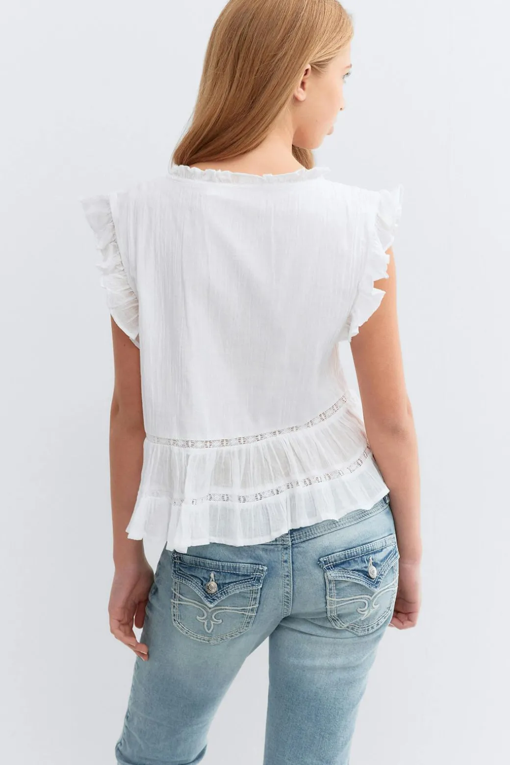 Y boho blouse
