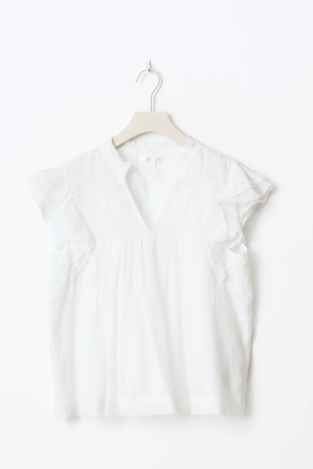 Y boho short sleeve top