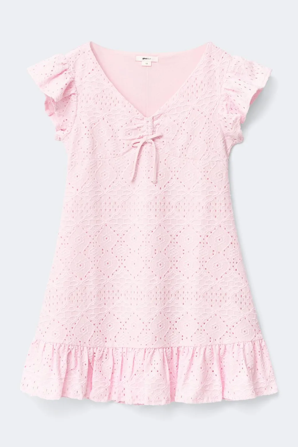 Y broderie anglais dress