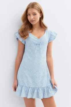 Y broderie anglais dress