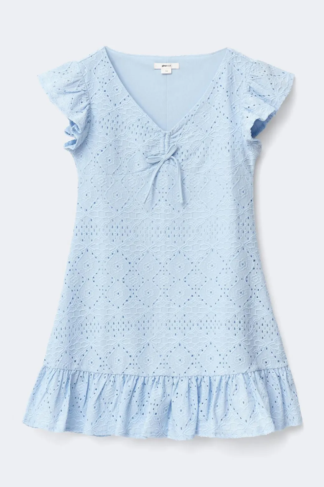 Y broderie anglais dress