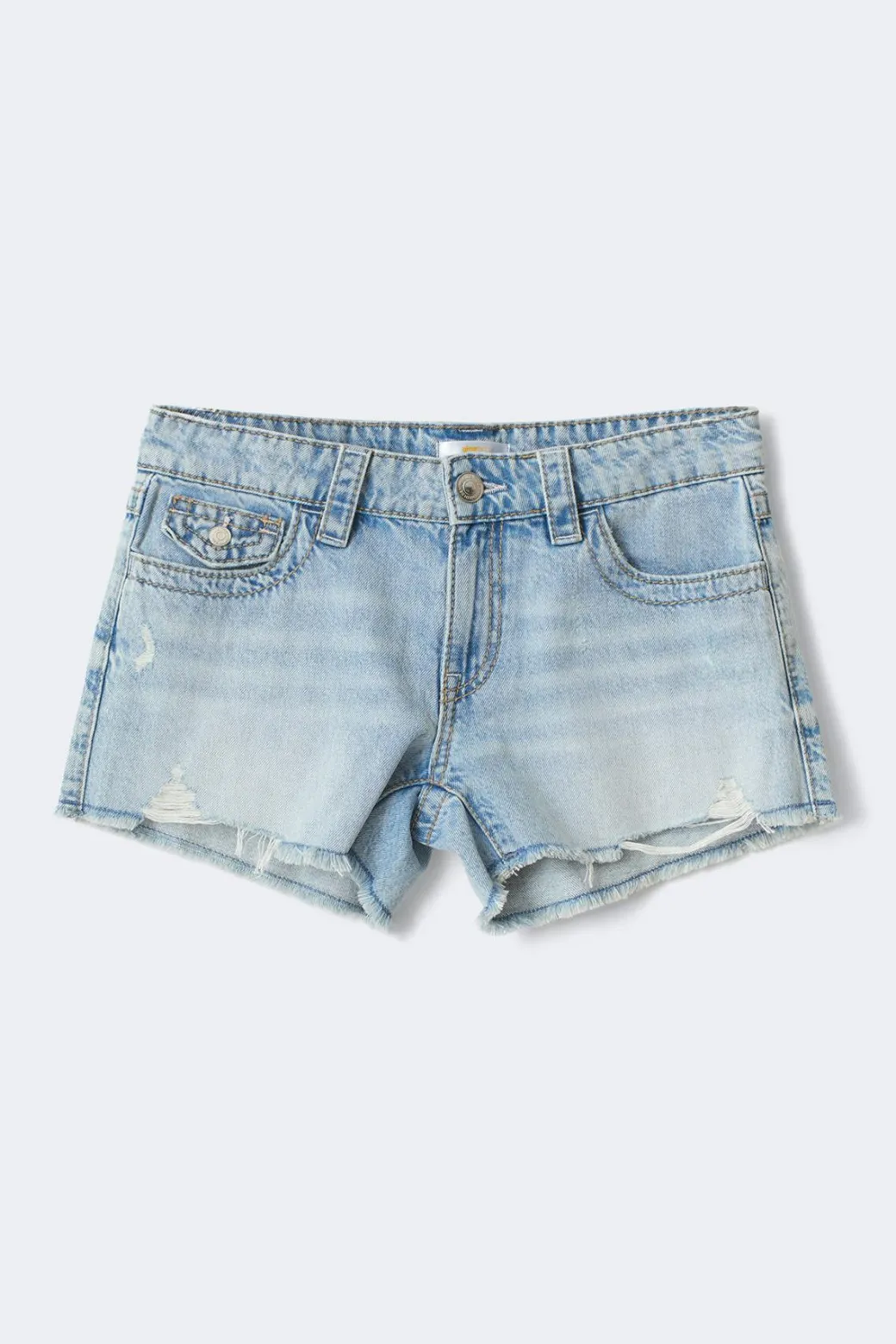 Y chunky embroidery shorts
