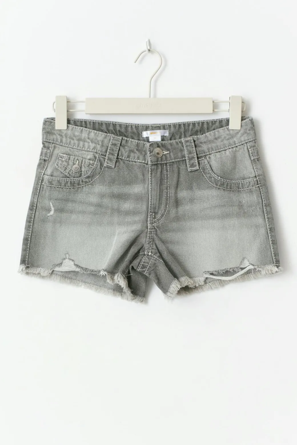 Y chunky embroidery shorts