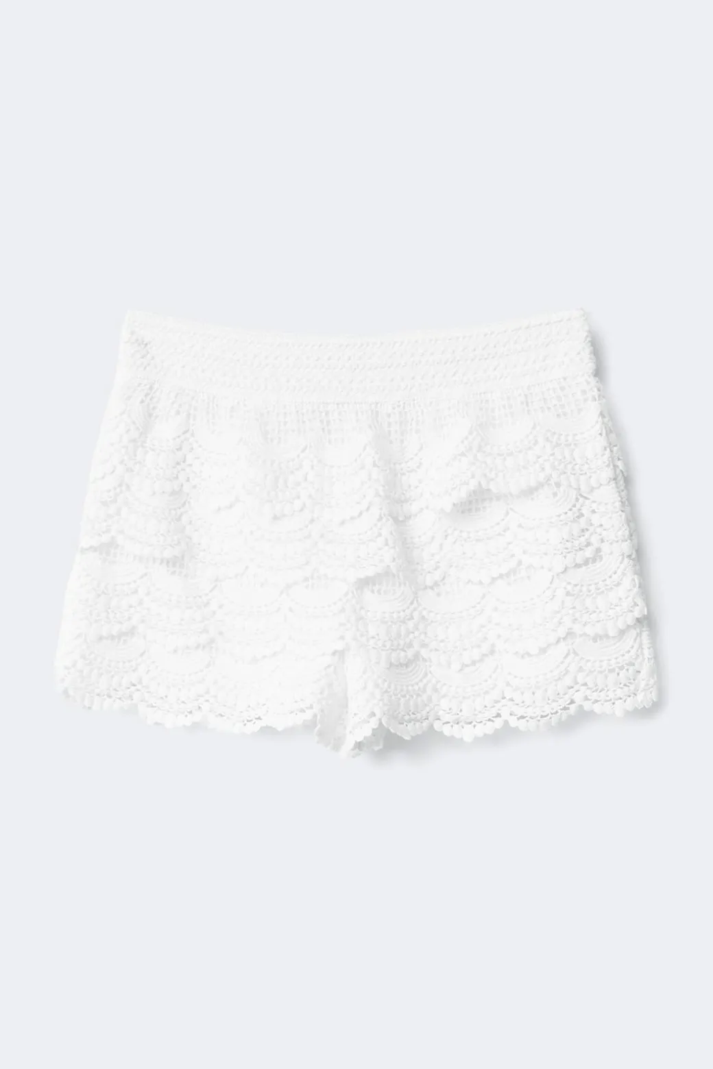 Y crochet shorts