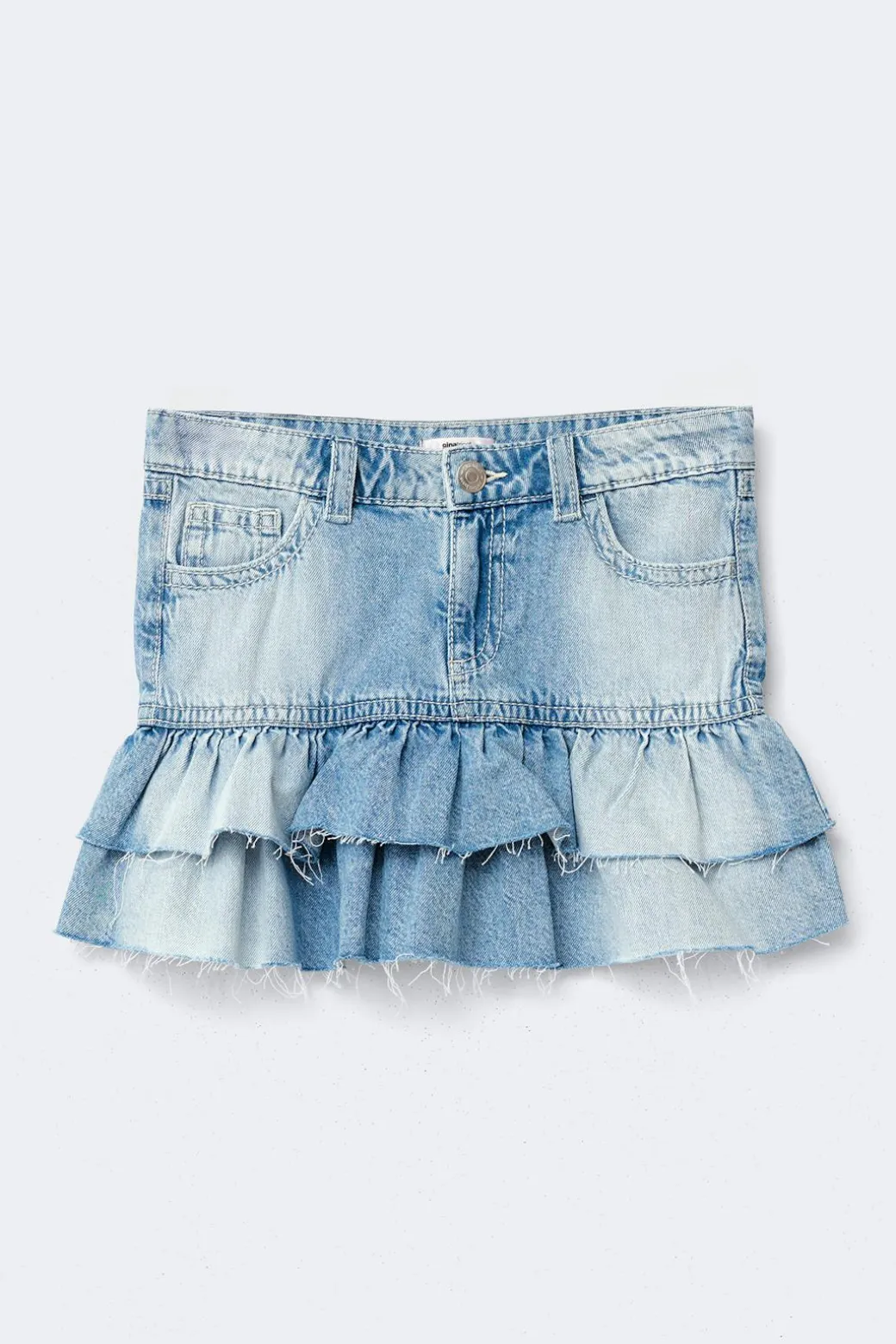 Y denimdoll frill skirt