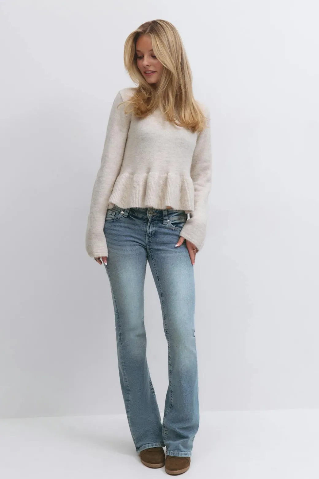 Y dixie low flare jeans