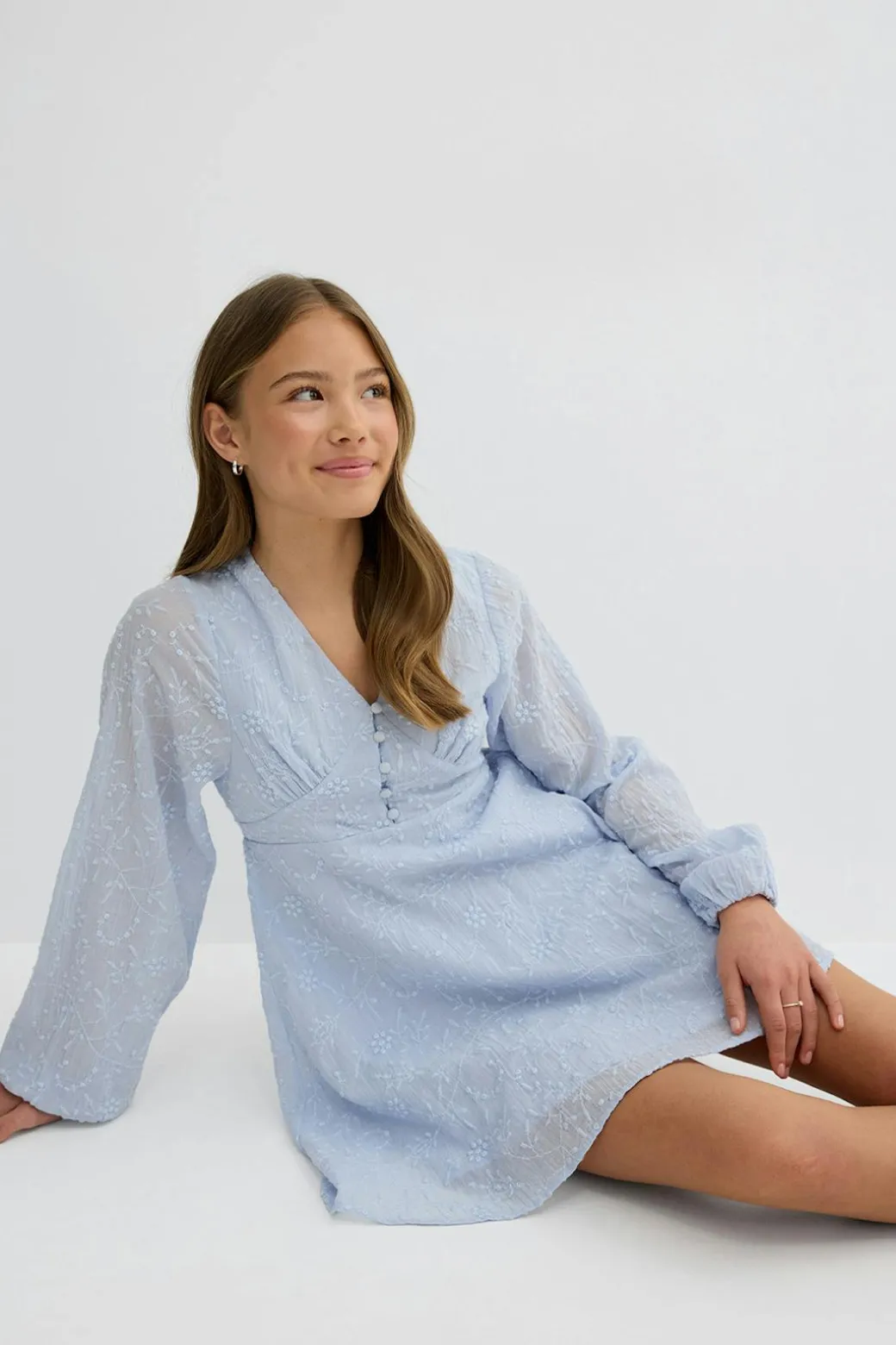 Y embroidery dress