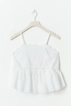 Y embroidery singlet