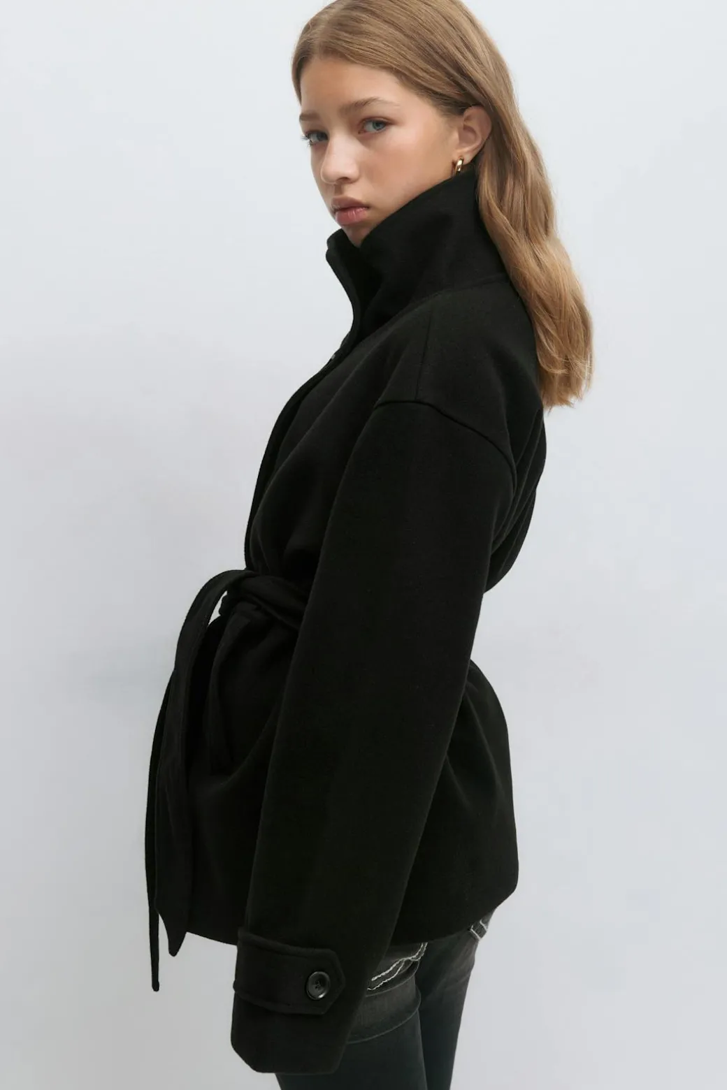 Y felt jacket