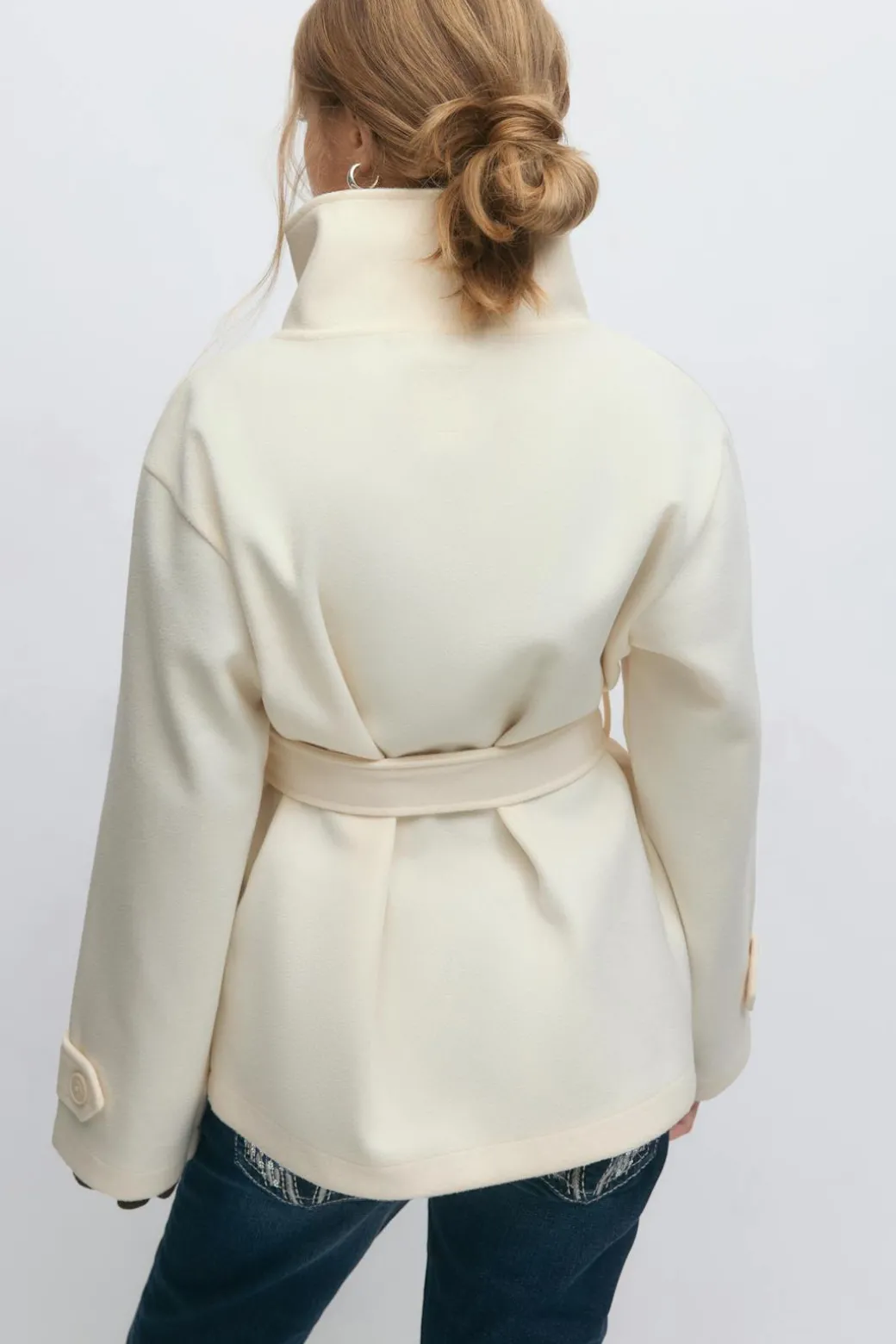 Y felt jacket