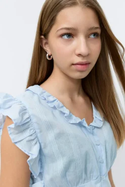 Y fitted short sleeve top