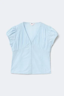 Y fitted short sleeve top