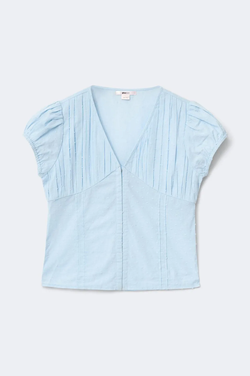Y fitted short sleeve top