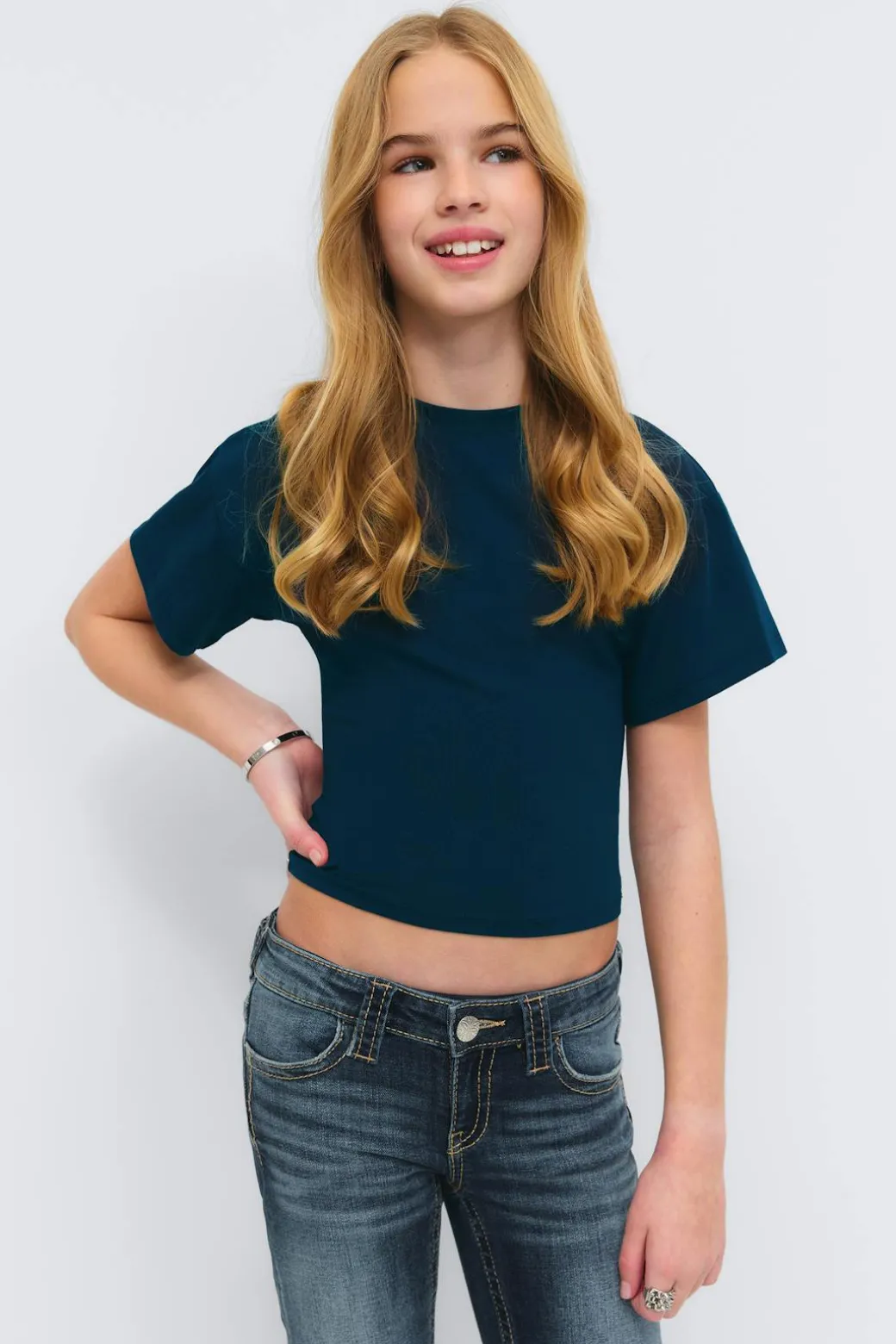 Y fitted tee