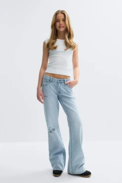 Y for real low loose jeans