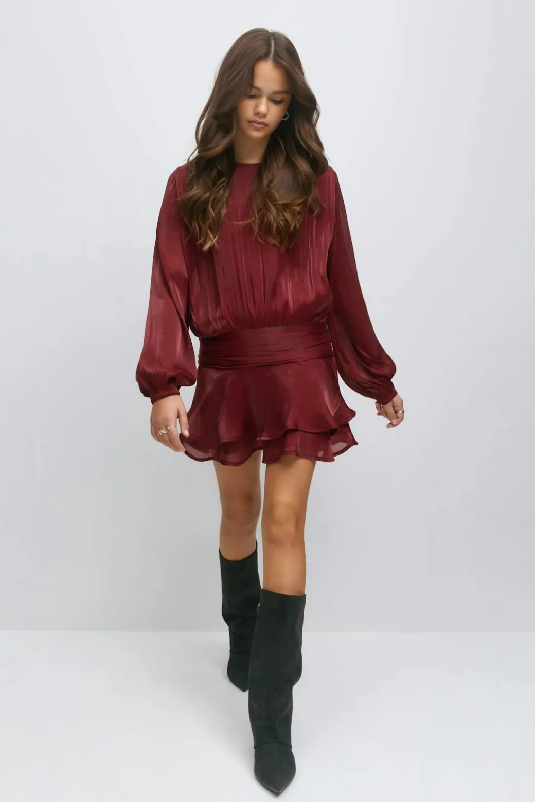 Y frill dress