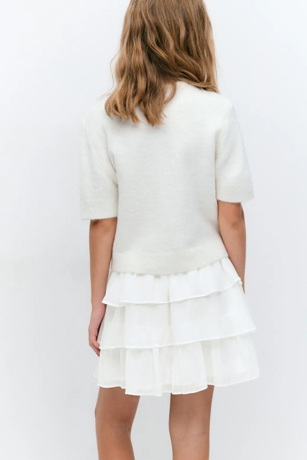 Y frill skirt