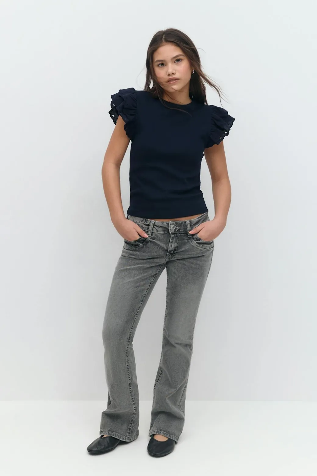 Y frill top
