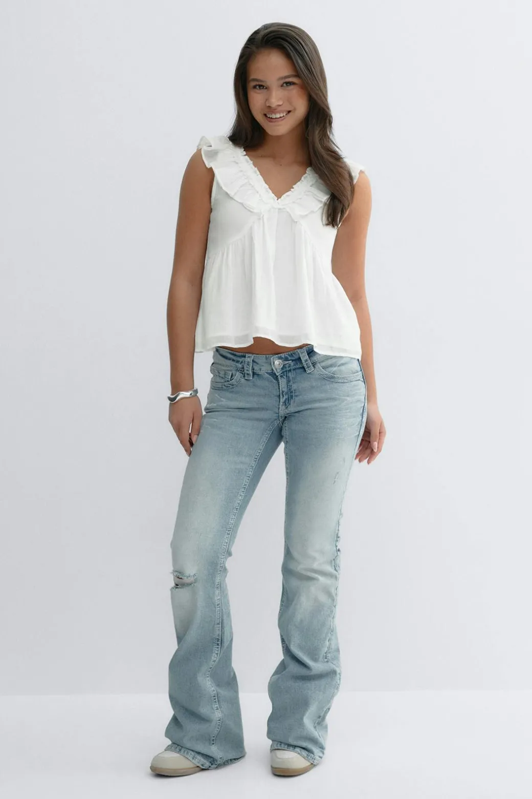 Y frill top