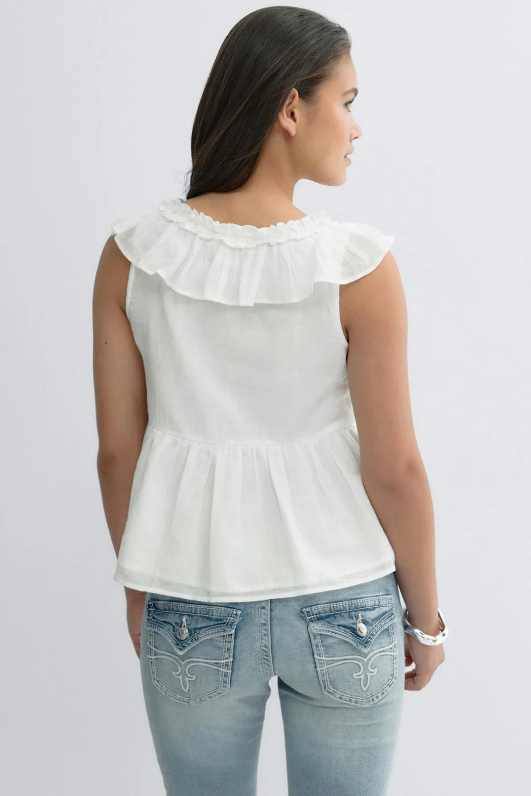 Y frill top