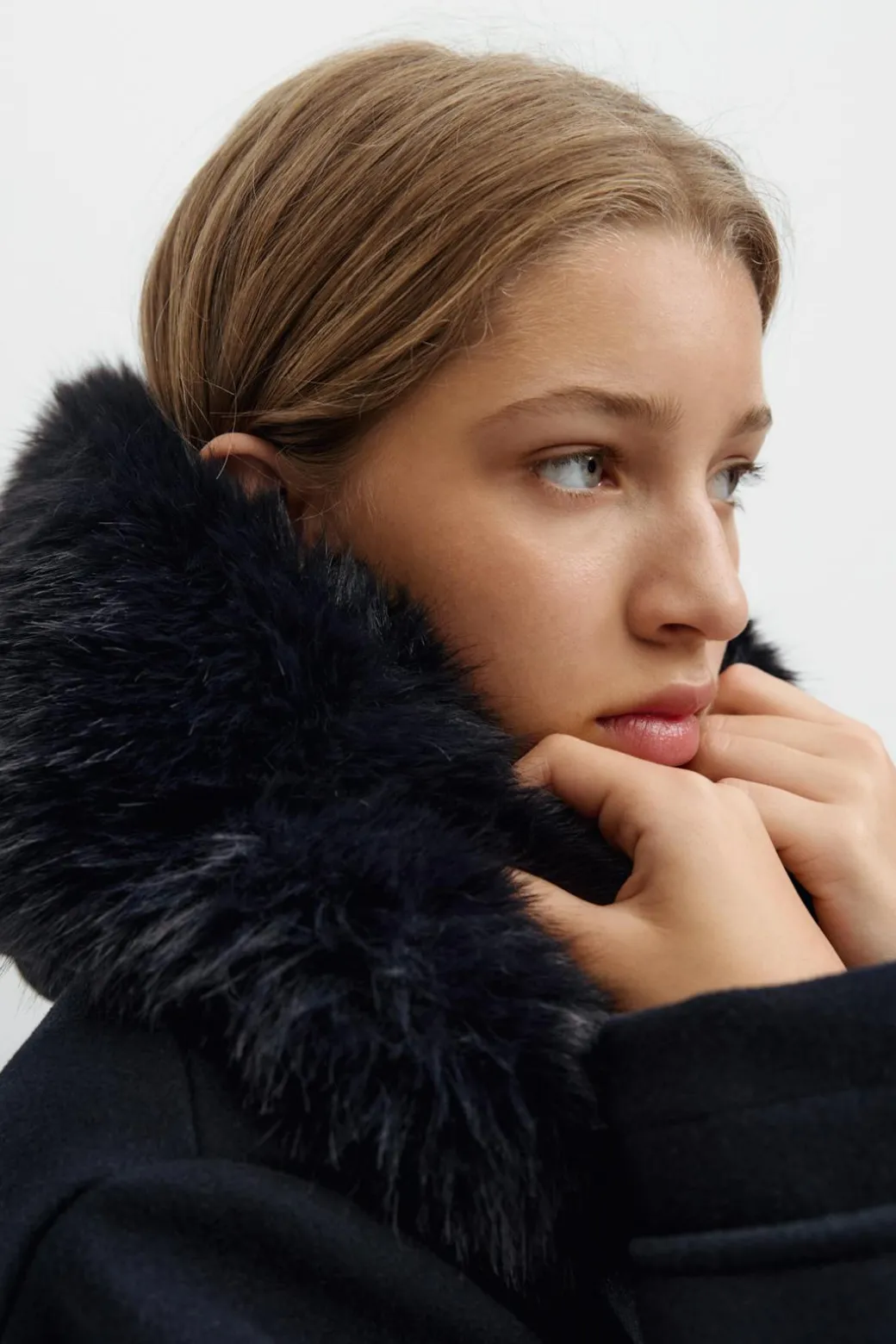 Y fur felt jacket
