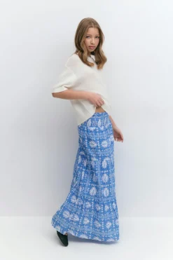 Y iconic boho maxi skirt