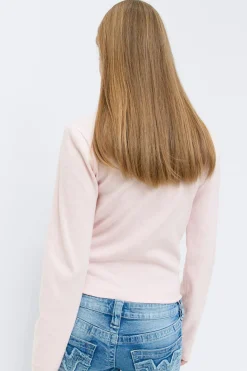 Y 2 in 1 lace rib cardigan