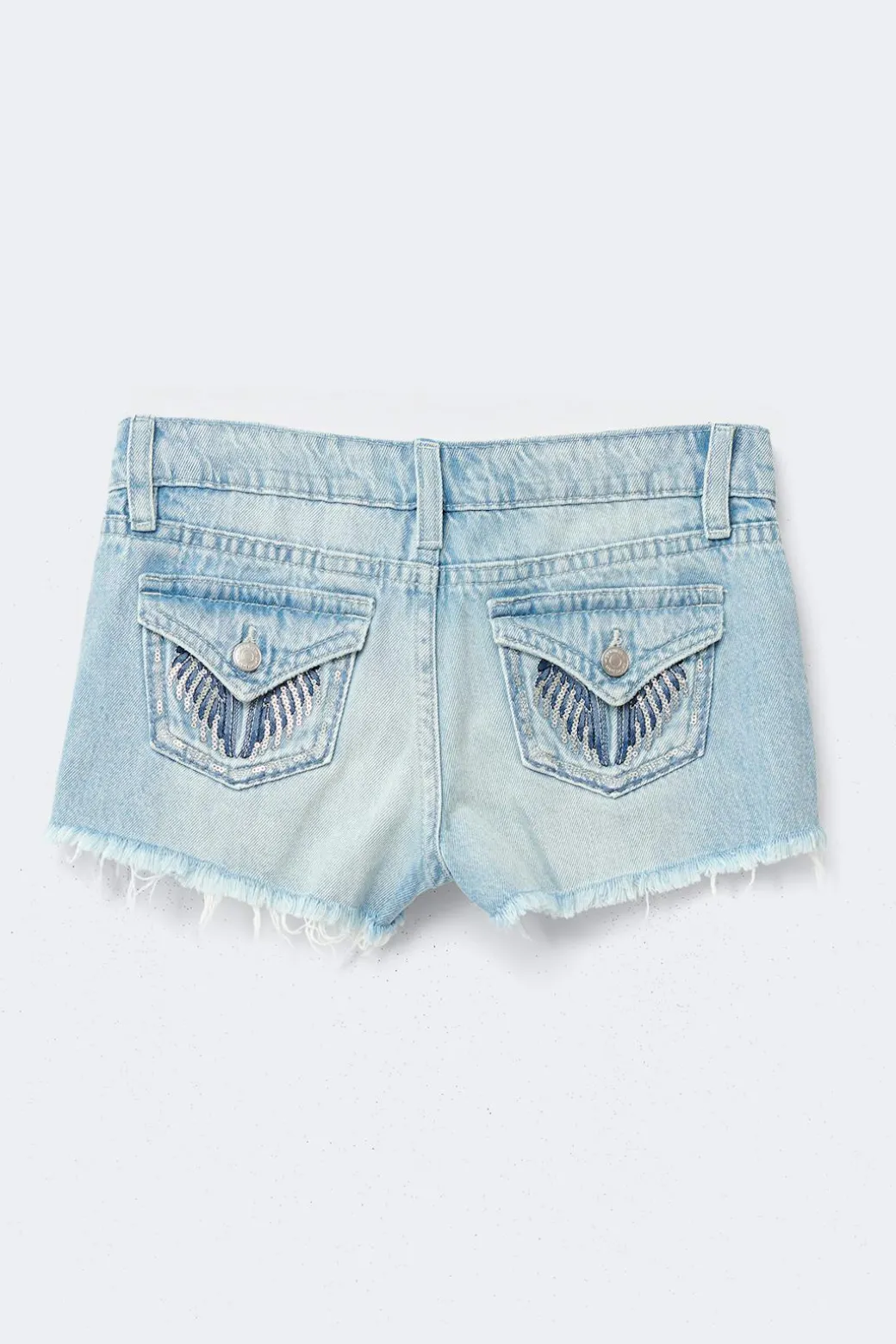 Y jeanique low denim shorts