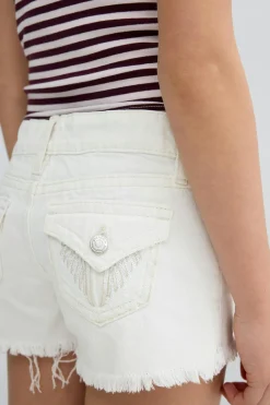 Y jeanique low denim shorts