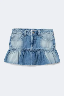 Y jeanova frill denim skirt