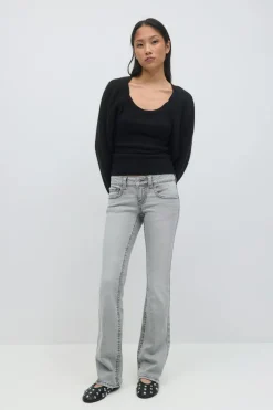 Y2k low bootcut jeans