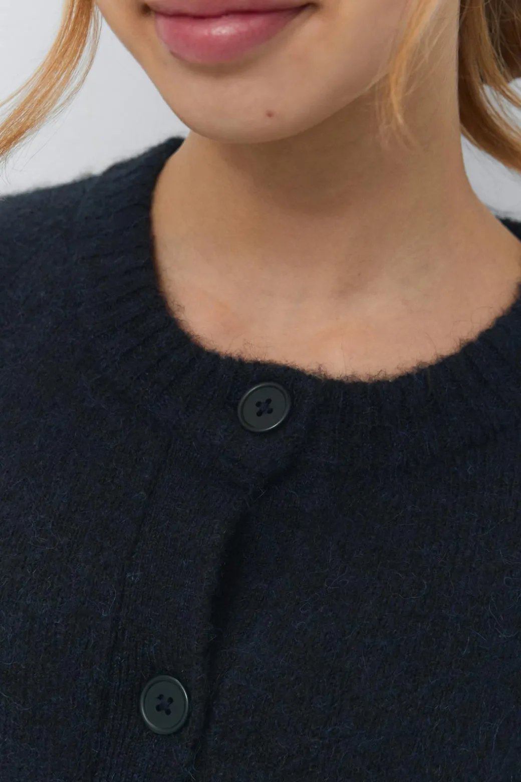 Y knitted cape cardigan