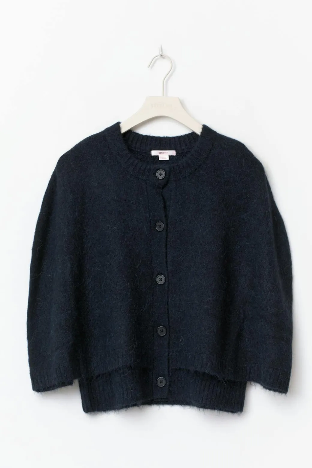 Y knitted cape cardigan
