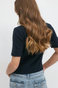 Y knitted cardigan