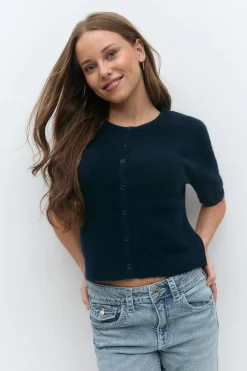 Y knitted cardigan