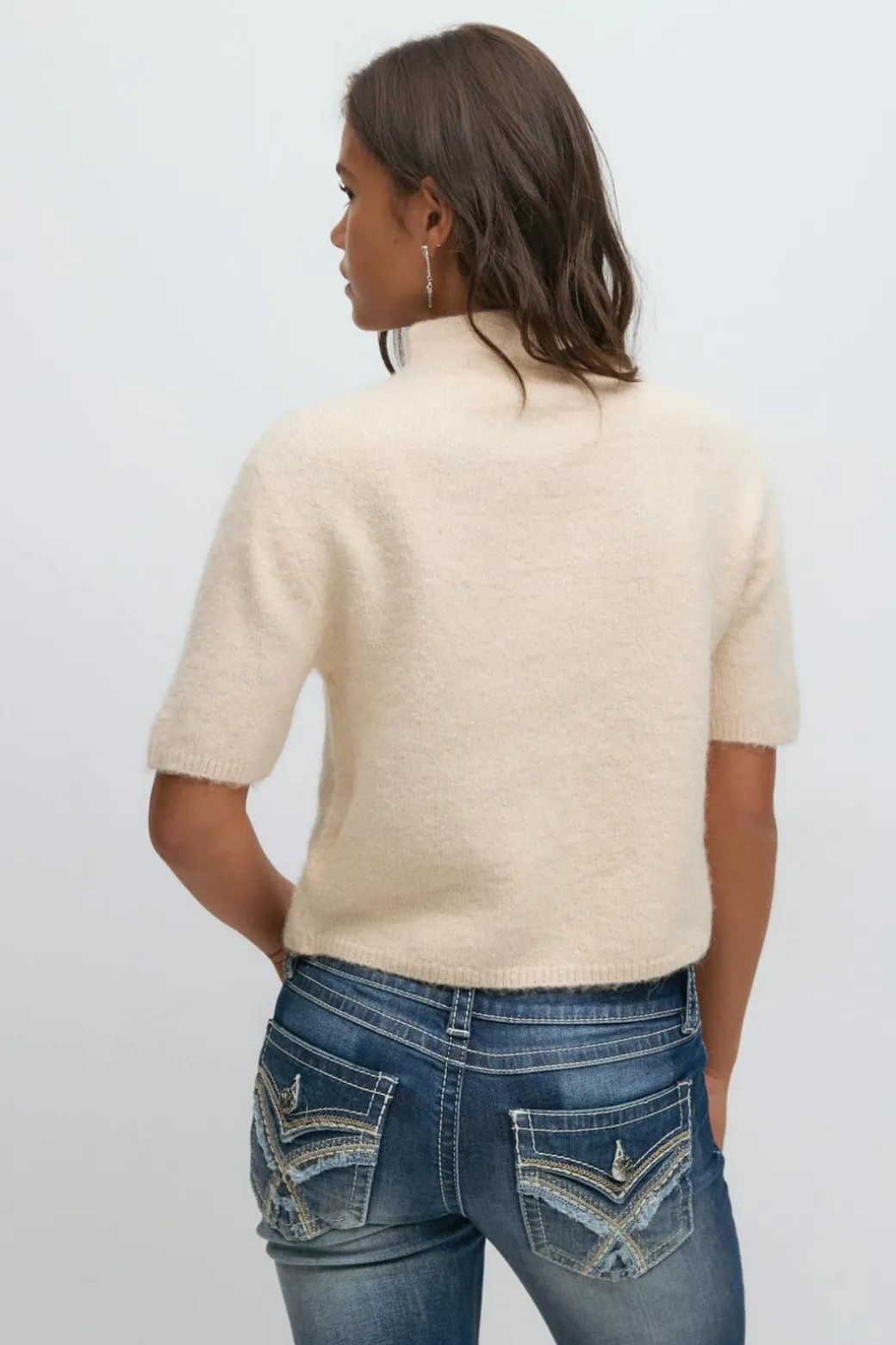 Y knitted top