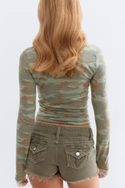 Y lace top
