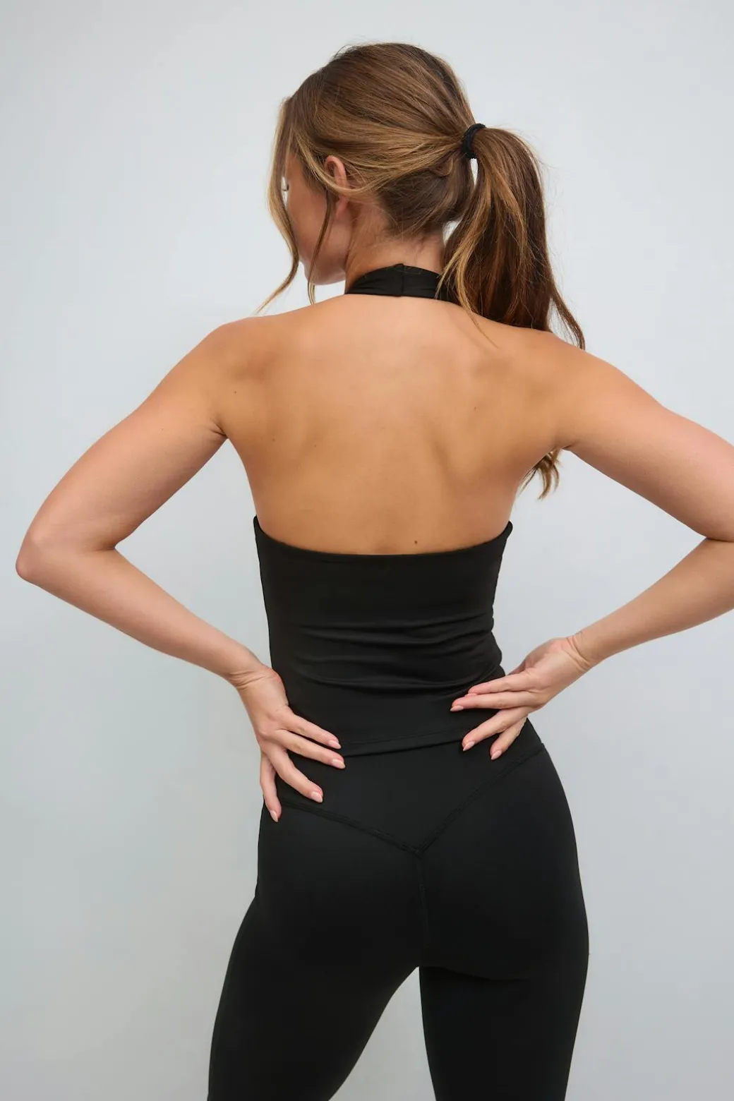 Yoga halterneck top