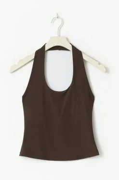 Yoga halterneck top