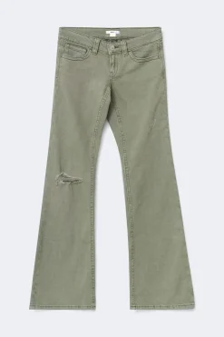 Y one knee destroy jeans