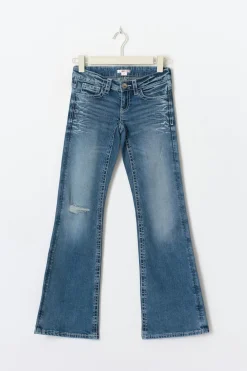 Y one knee destroy jeans