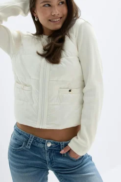 Y padded rib jacket