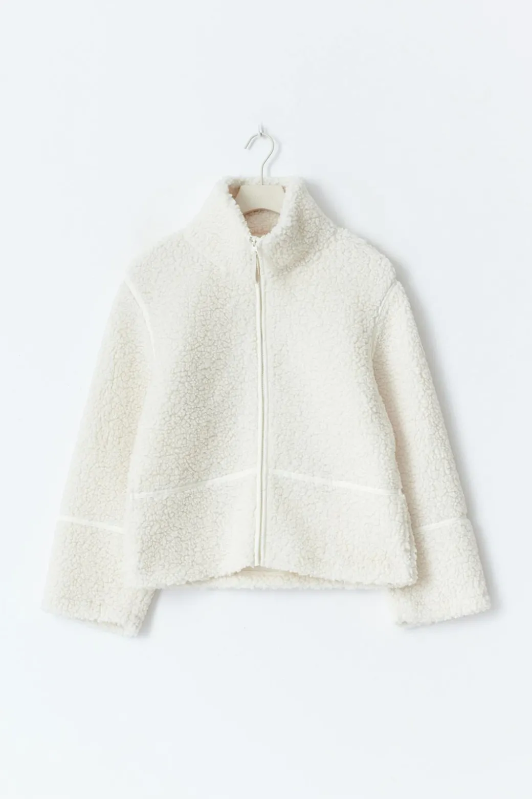 Y pile zip jacket